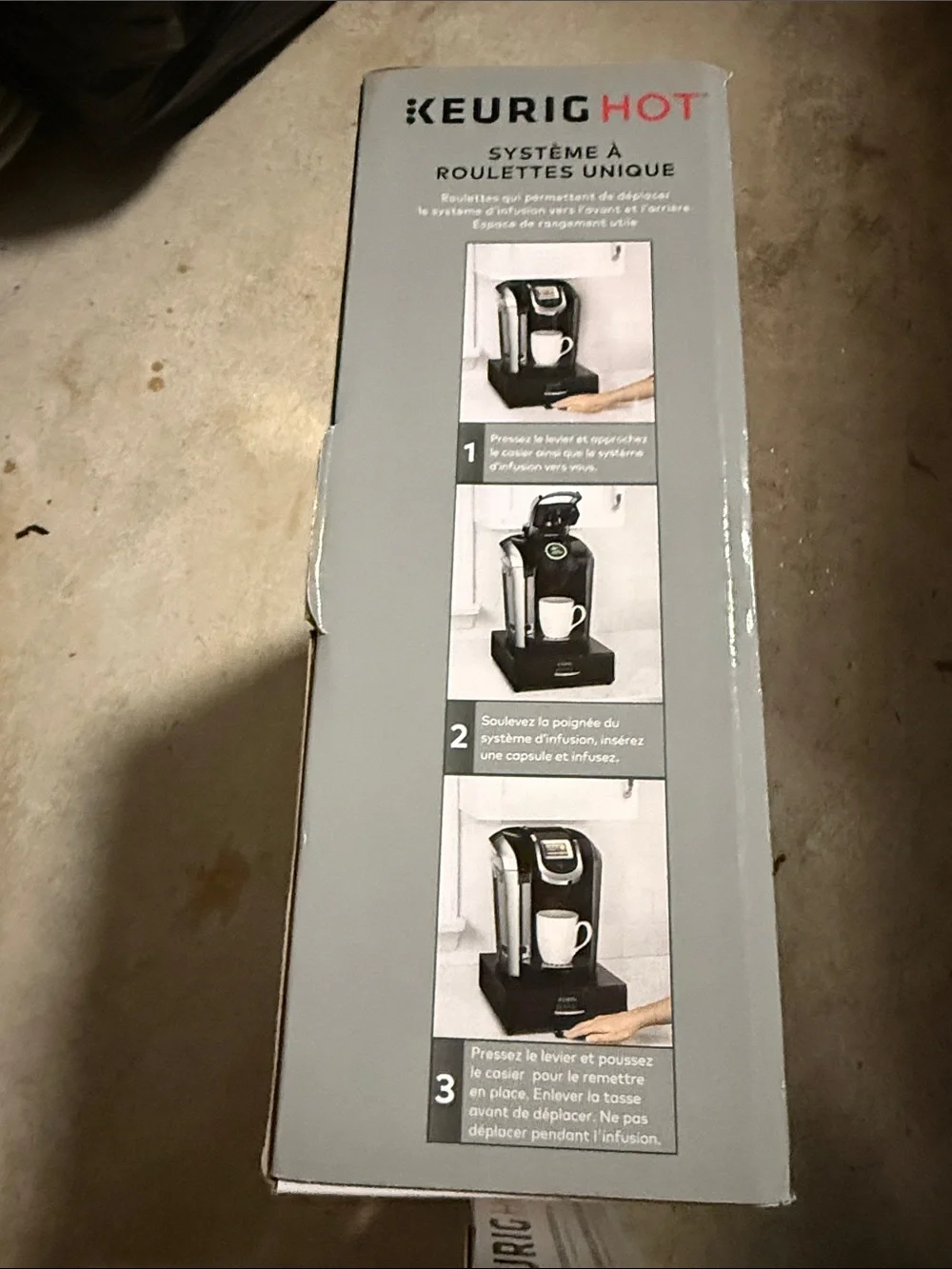 Keurig Black Rolling Storage Drawer and Keurig Water Filter Kit-NEW
